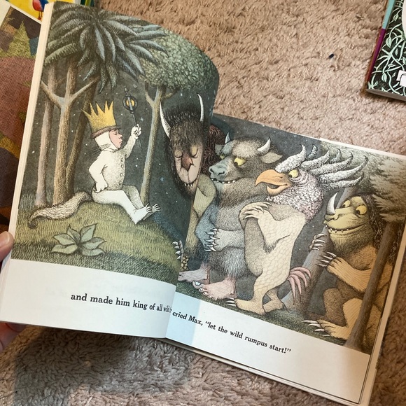 Where the wild things are hardcover book with sleeve cover - Picture 2 of 4